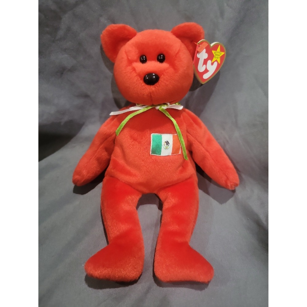Rare TY Beanie Baby 1999 Osito Great Condition Retired W/ Errors Tag